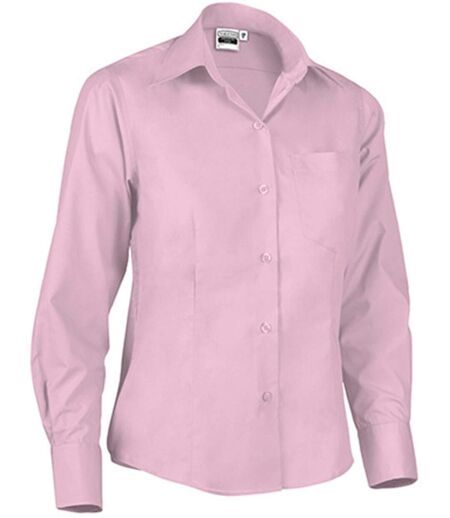 Chemise manches longues - Femme - STAR ML - rose pastel