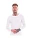 T-shirts Manches Longues Homme Blanc Keanu-3