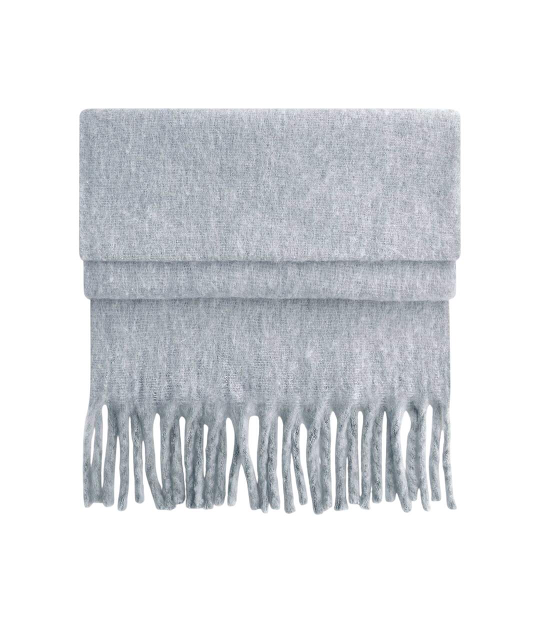 Écharpe Taille Unique Gris Chiné Beechfield-2