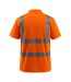 Polo Haute Visibilité Bowen Safe Light Homme Orange Fluo Mascot-2