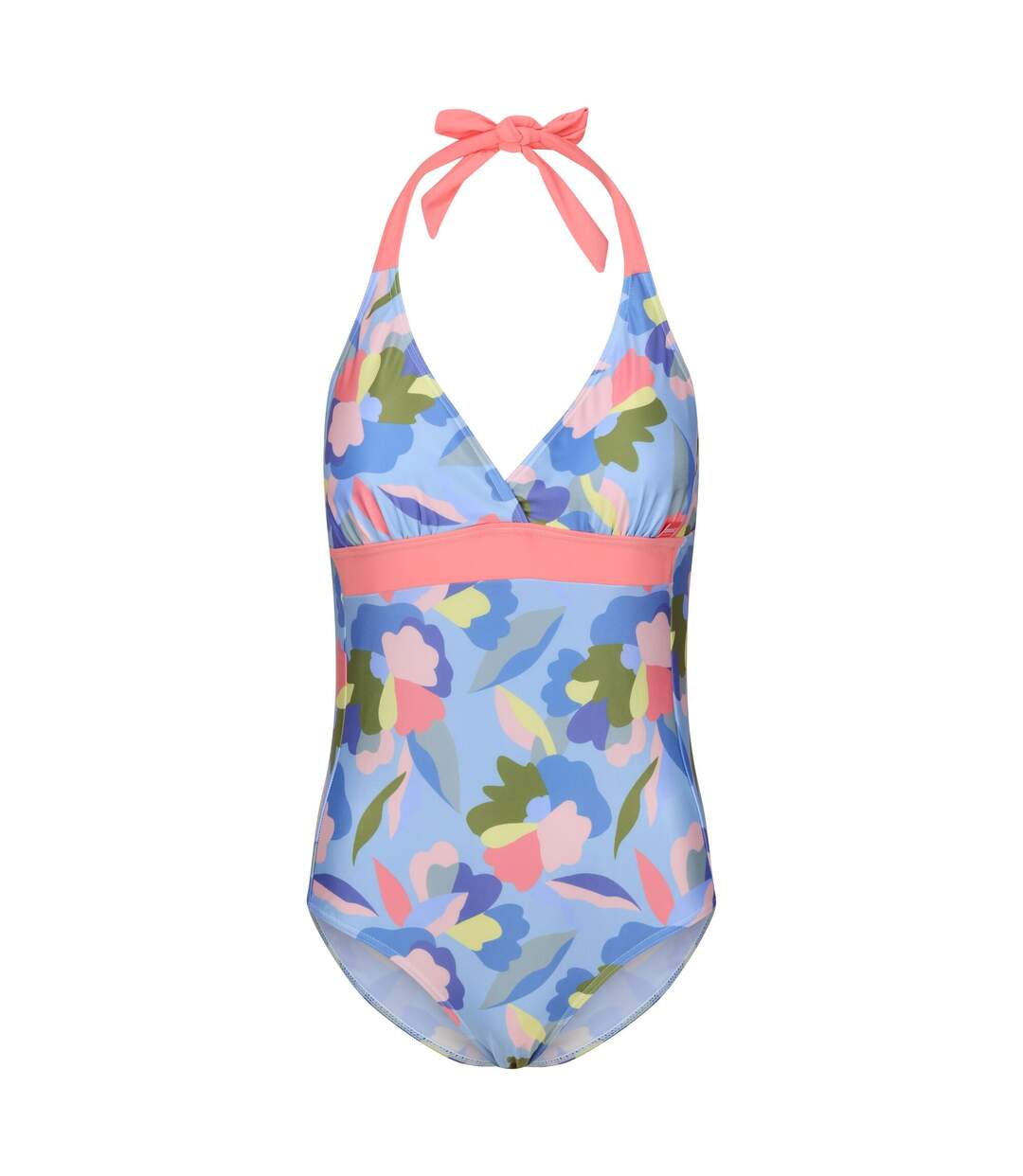 Maillot De Bain 1 Pièce Flavia Femme Bleu Vert Rose Regatta-2