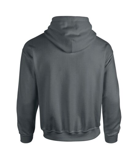Gildan Heavy Blend Adult Unisex Hooded Sweatshirt/Hoodie (Dark Chocolate) - UTBC468
