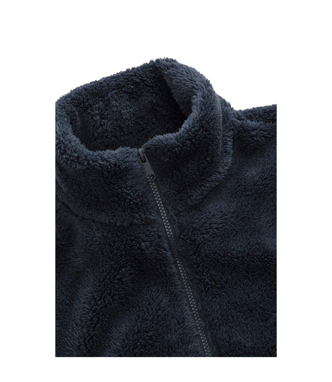 Mens Teddy Fleece Jacket Navy Animal-3
