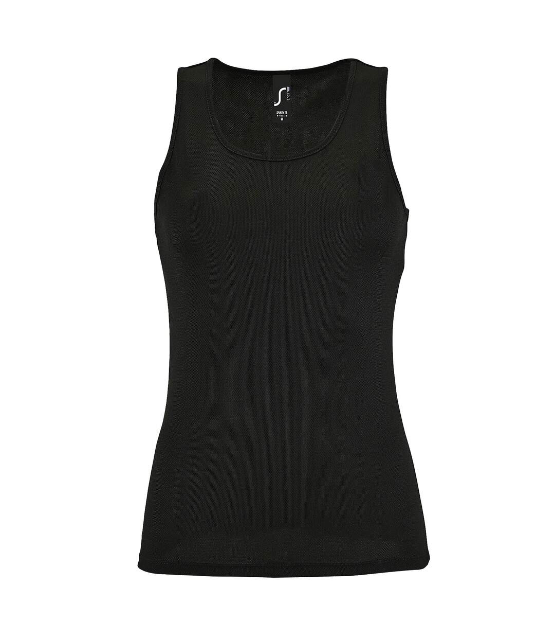 Débardeur performance femme noir SOLS