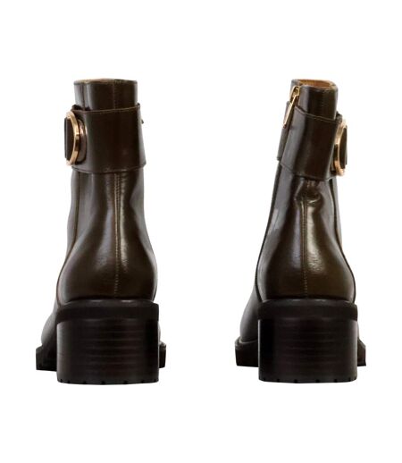 Bottine à Talon Cuir Emilie Karston Quinn
