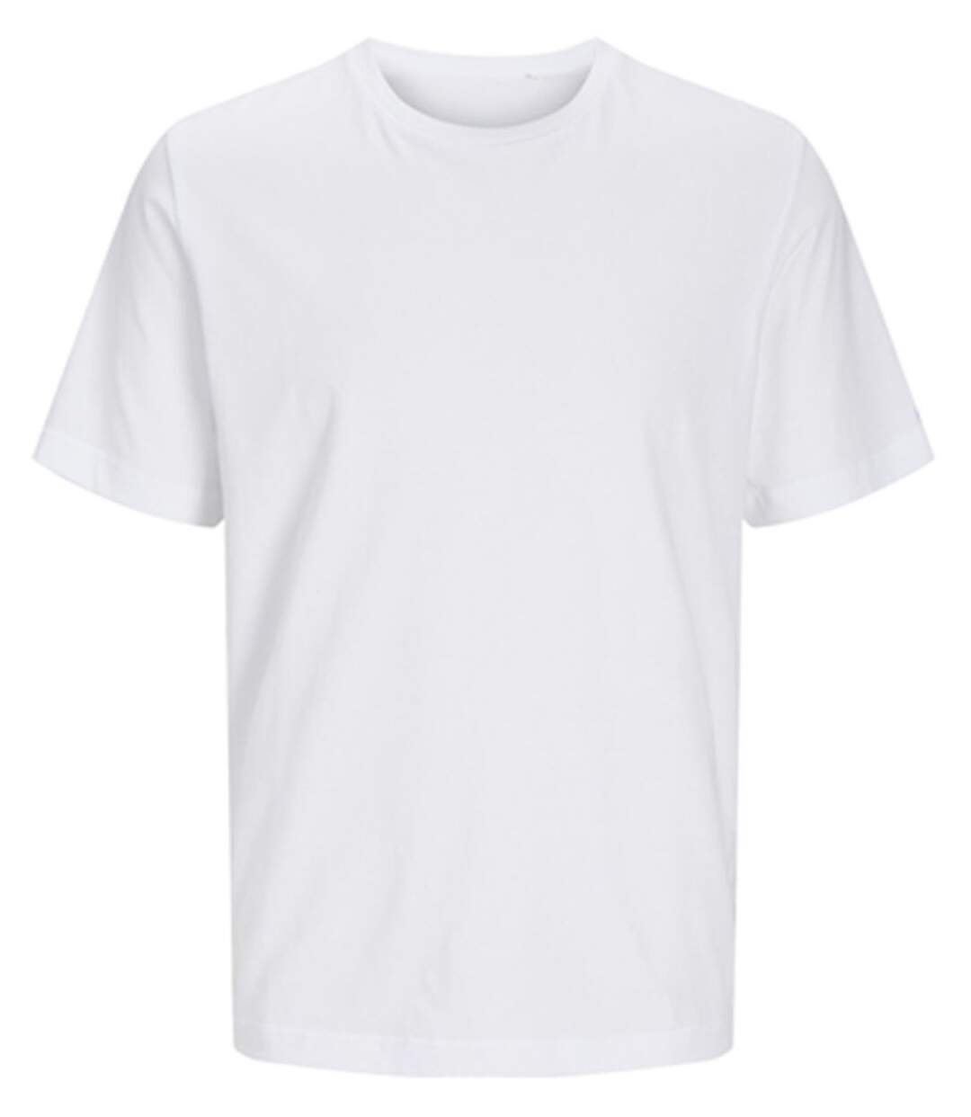 T-shirt manches courtes - JACK&JONES - Unisexe - JJ7526 - blanc-1