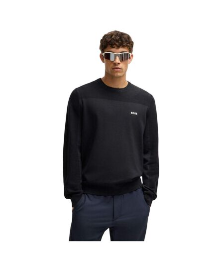 Sweat Momentum-x Homme Bleu Foncé Boss