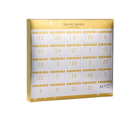 Calendrier de l'avent Calendrier de l'avent 12 bijoux, 11 Beads et 1 surprise - Cristal d'Autriche