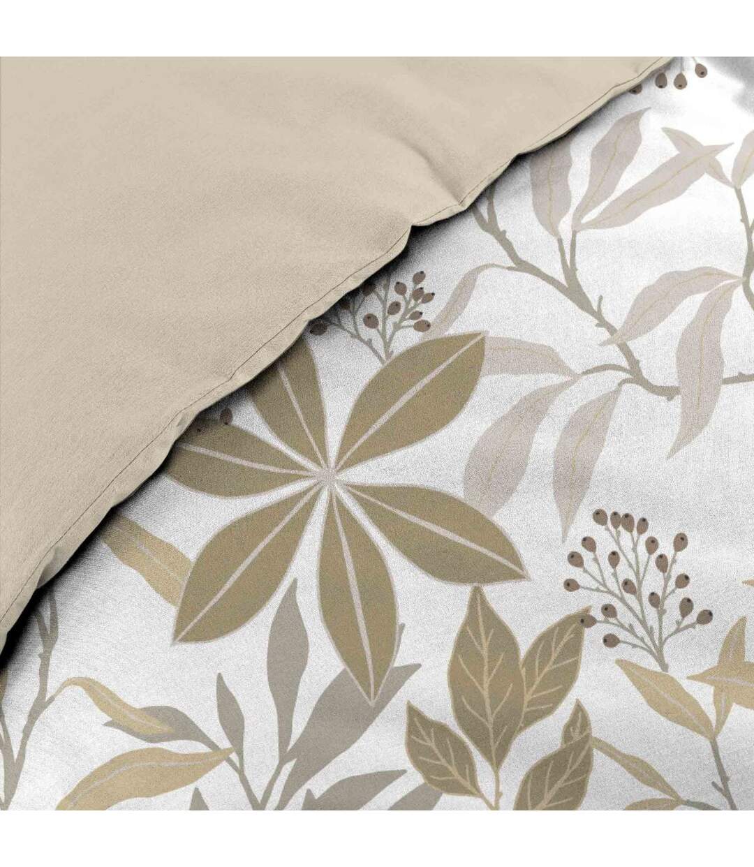 Parure de Lit 3 Pièces Voltine 240x220cm Miel-4