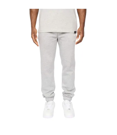 Pantalon De Jogging Preece Homme Gris Chiné Crosshatch