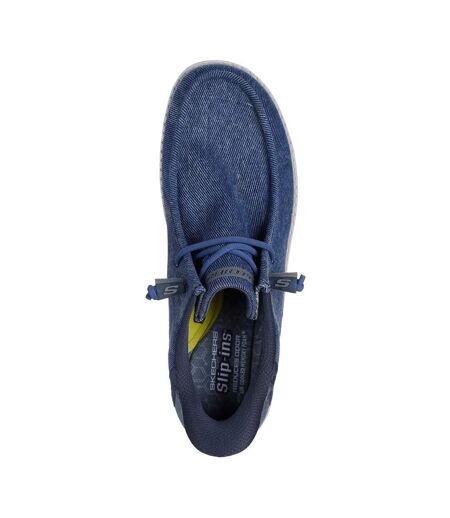 Mens melson coronado trainers denim Skechers