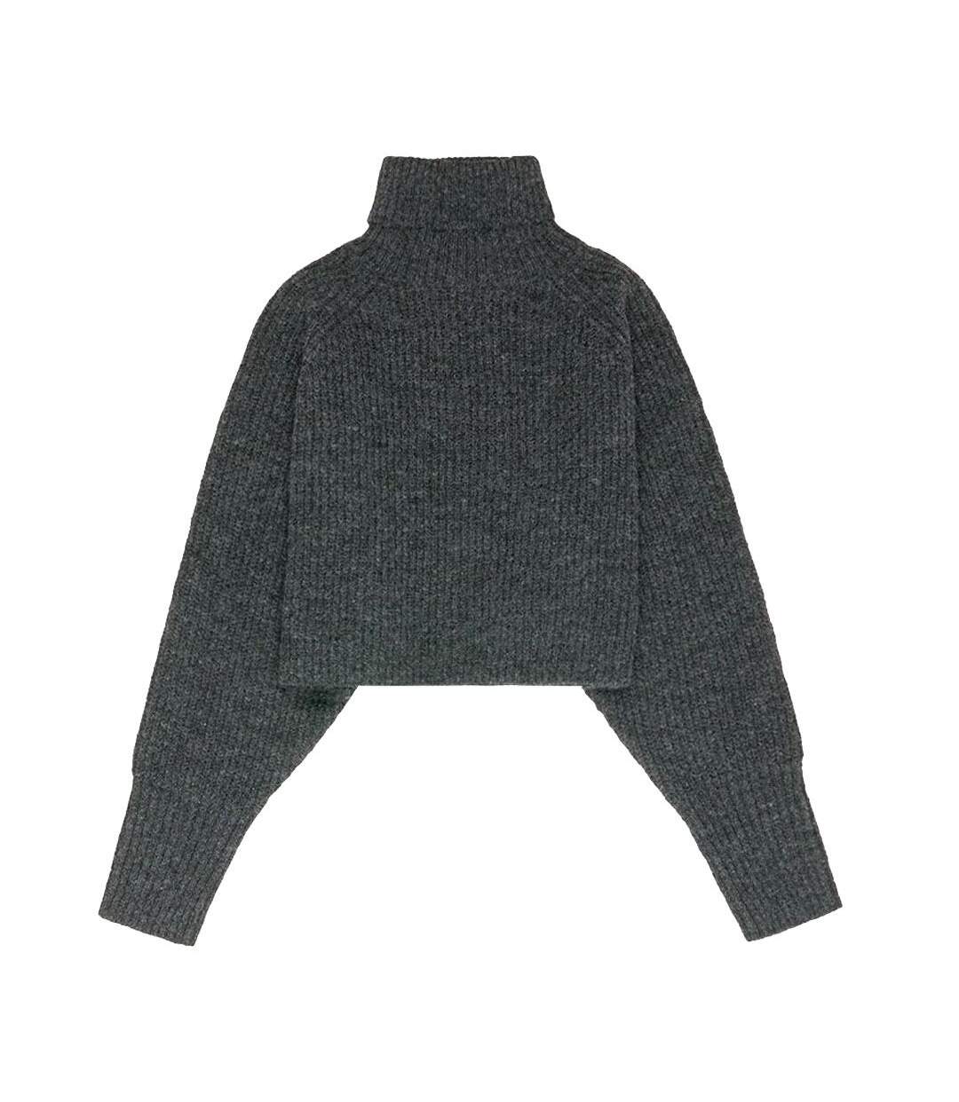 Pull noir femme le temps des cerises saia-1