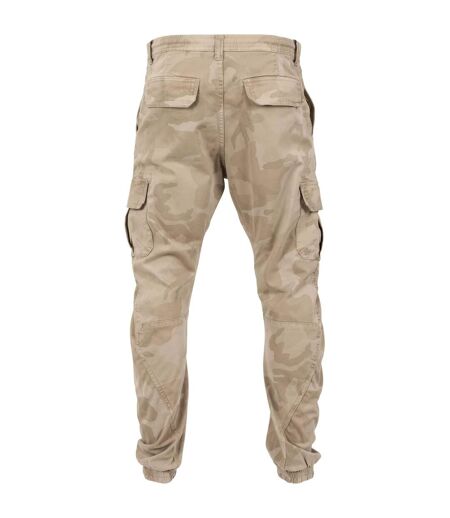 Pantalon De Jogging À Poches Homme Beige Camouflage Urban Classics