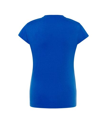 T-shirt Comfort Femme Bleu Roi JHK