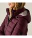 Doudoune Matelassée Amara Femme Pourpre Lilas Clair Regatta-4