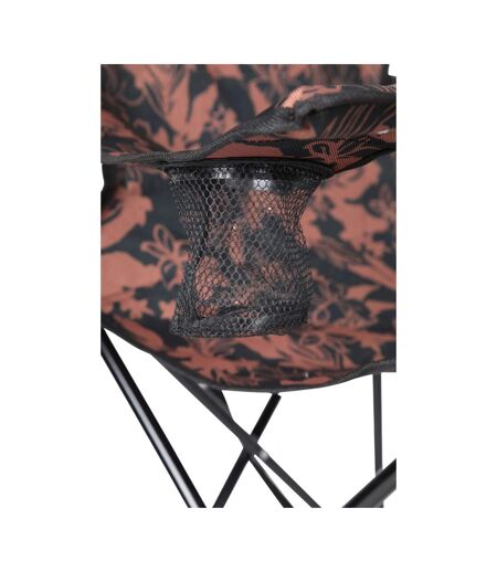Floral Folding Chair One Size Brown Animal