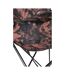 Floral Folding Chair One Size Brown Animal-4
