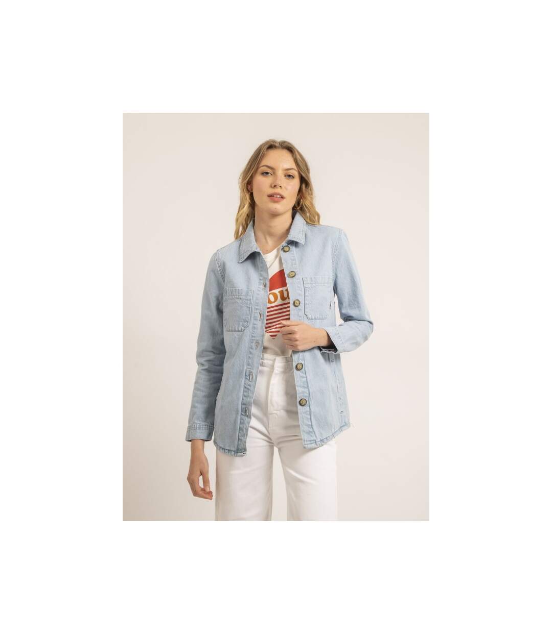 Surchemise en jean UBOSS - Dona X Lisa-1