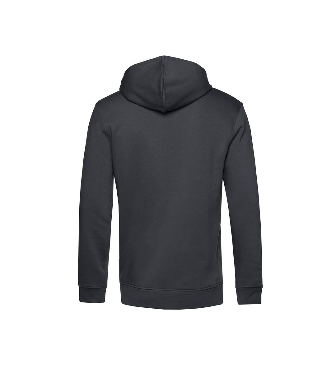 Sweat à capuche homme anthracite B&C-2