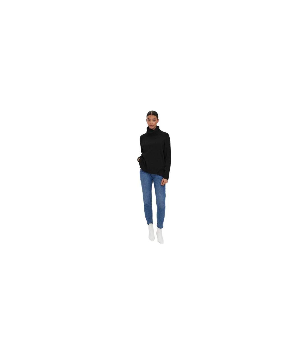 Pull Femme Noir Vero Moda-1