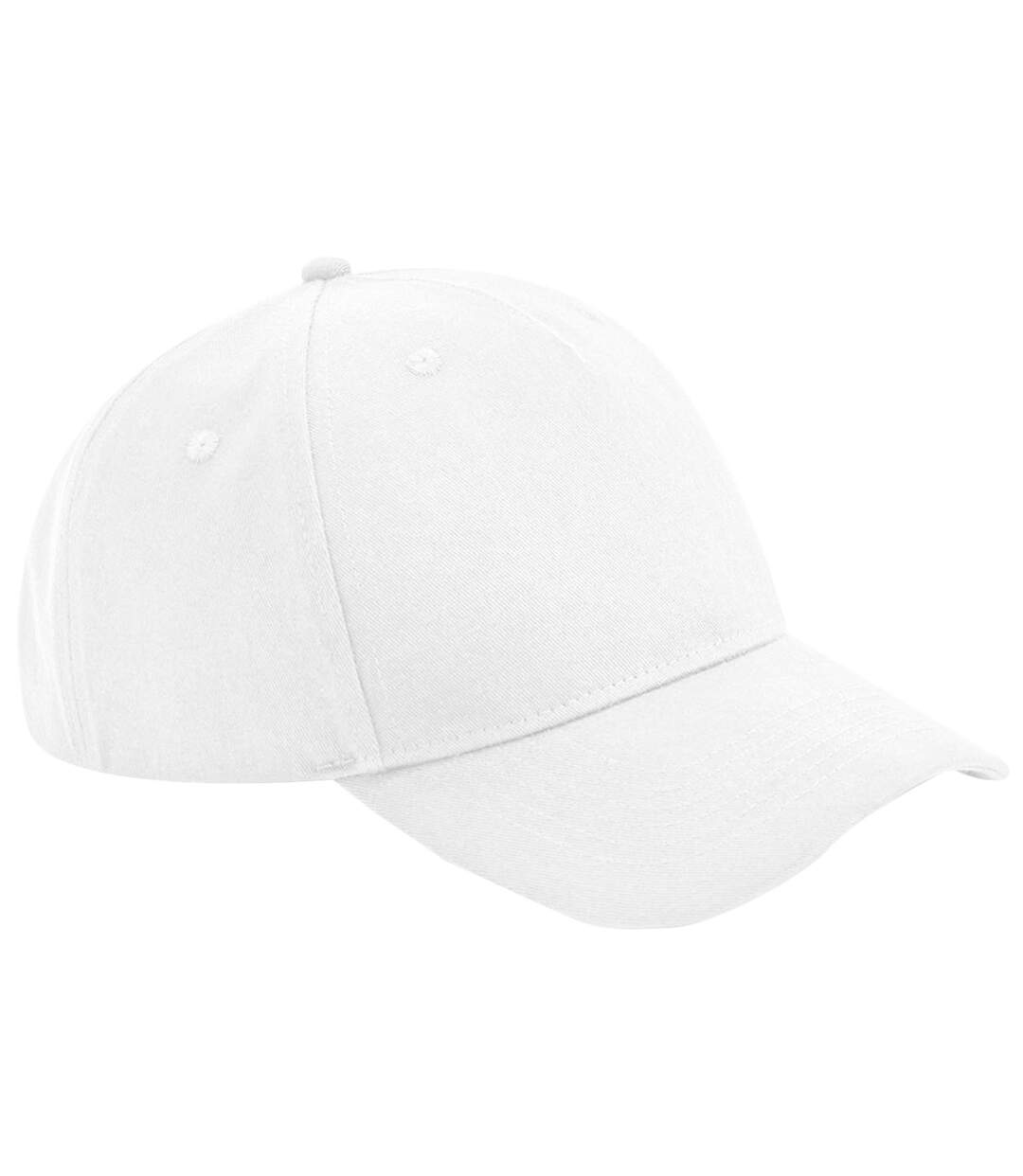 Casquette de baseball adulte blanc Beechfield-1