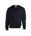 Mens Heavy Blend Sweatshirt Black Gildan-1