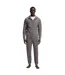 Mens Sense Patterned Slim Joggers Dark Grey Boss-1