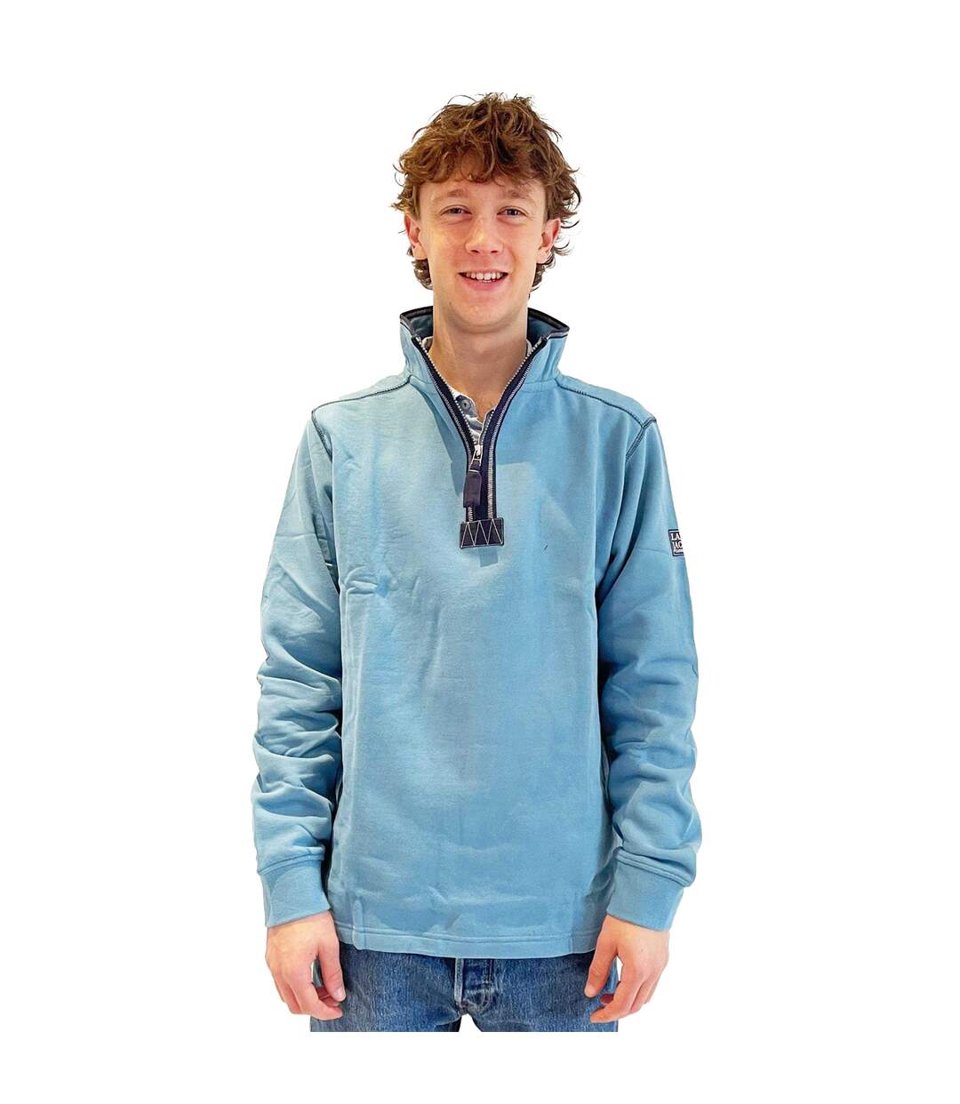 Sweat Homme Bleu Océan Lazy Jacks-1