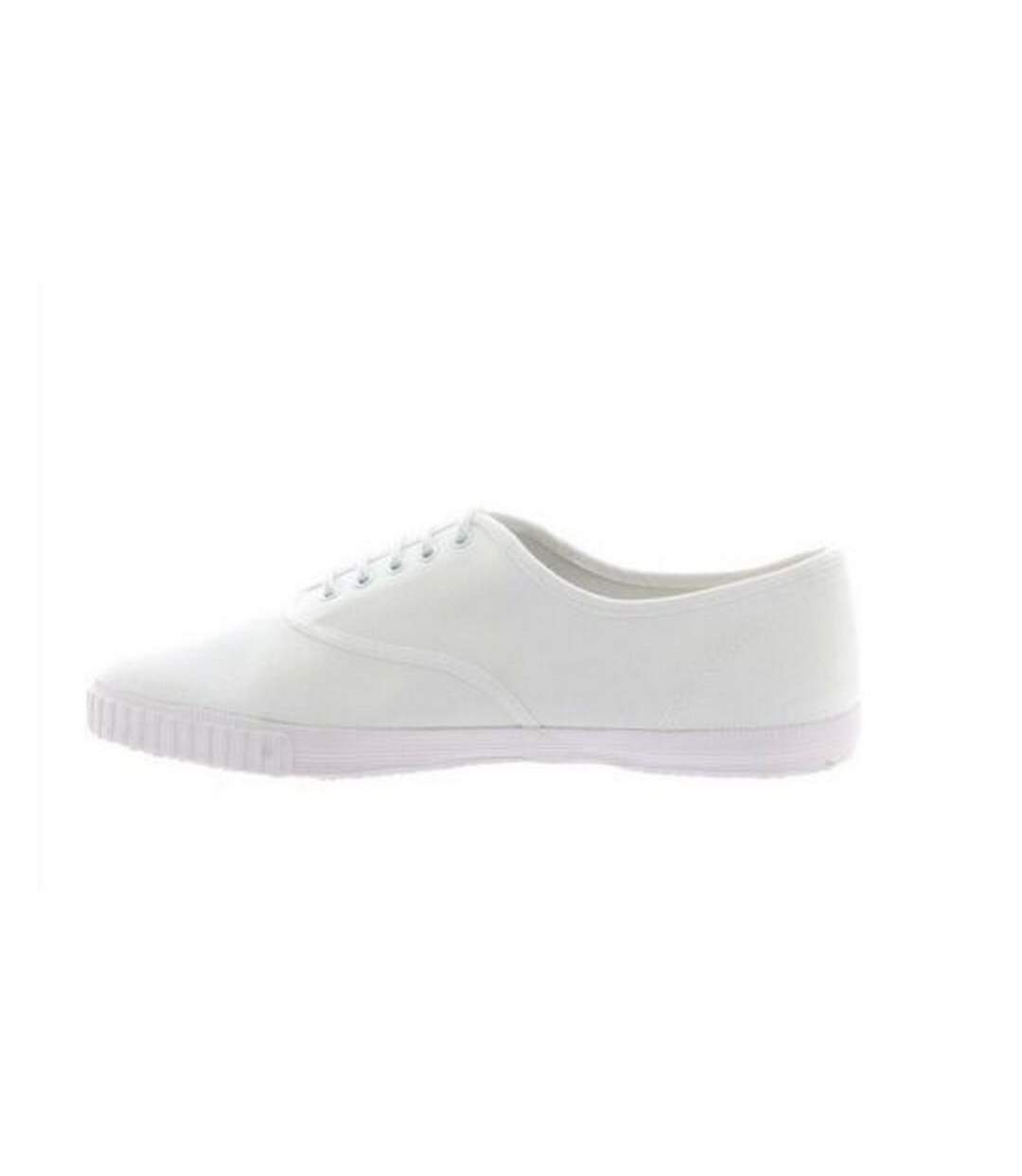 Chaussures en toile homme blanc Dek-2