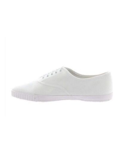 Chaussures en toile homme blanc Dek