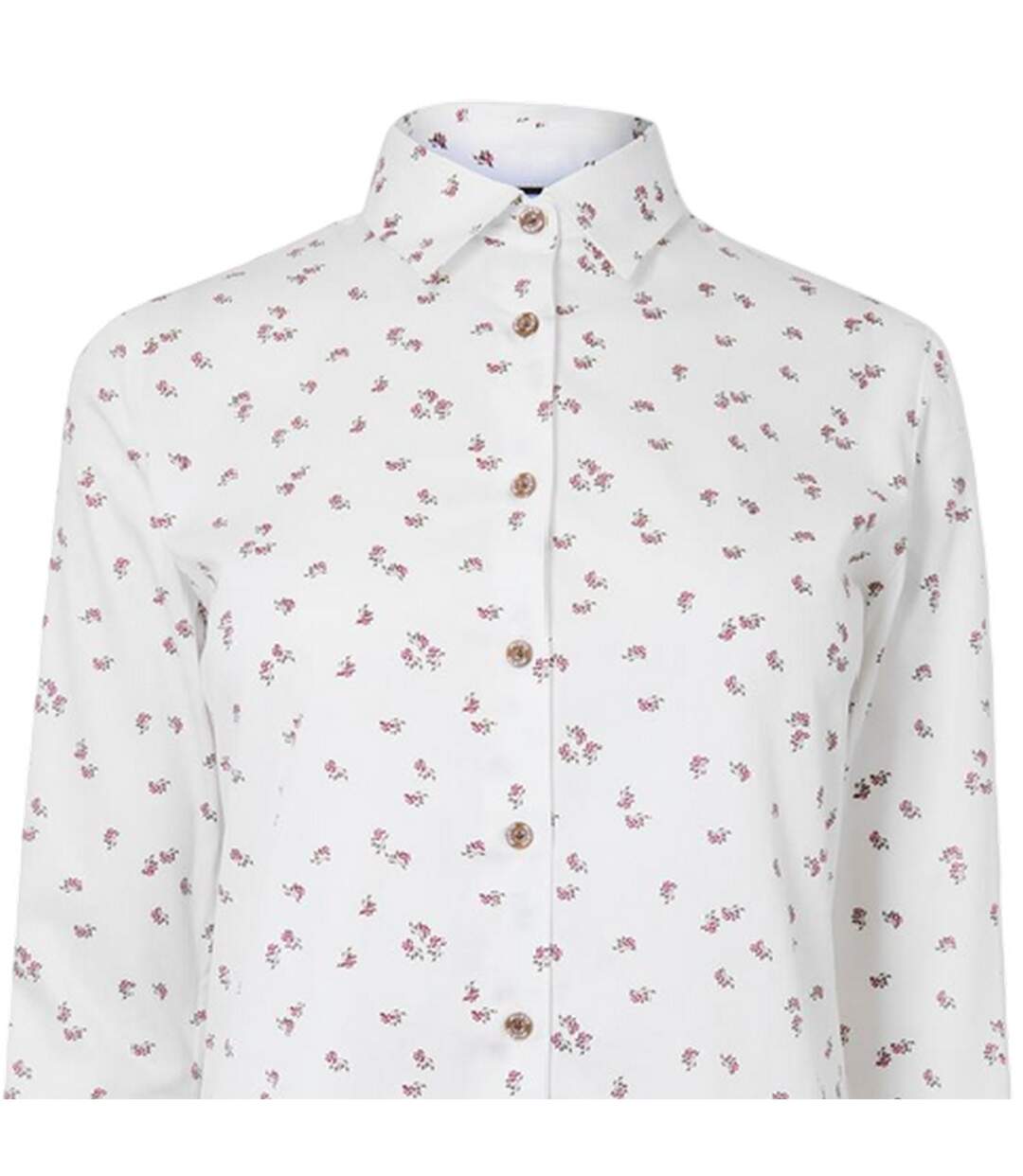 Womens/ladies Country Birds Shirt White Musto-3