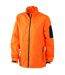 Veste coupe-vent - Femme - JN1040 - orange et noir