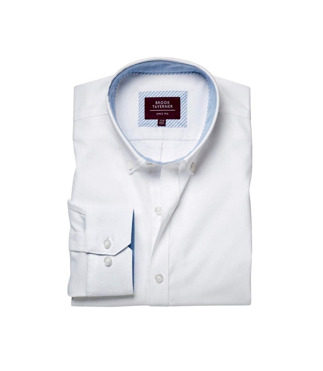 Chemise formelle lawrence homme blanc Brook Taverner