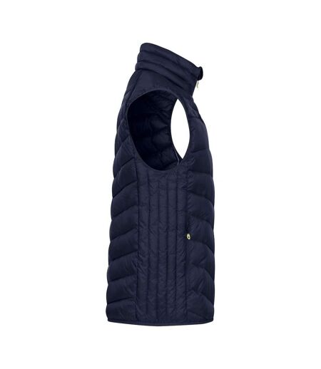 Mens Idaho Body Warmer Dark Navy Clique