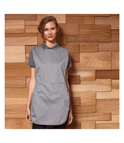 Premier Ladies/Womens Pocket Tabard/Workwear (Silver) (XXL) - UTRW1078