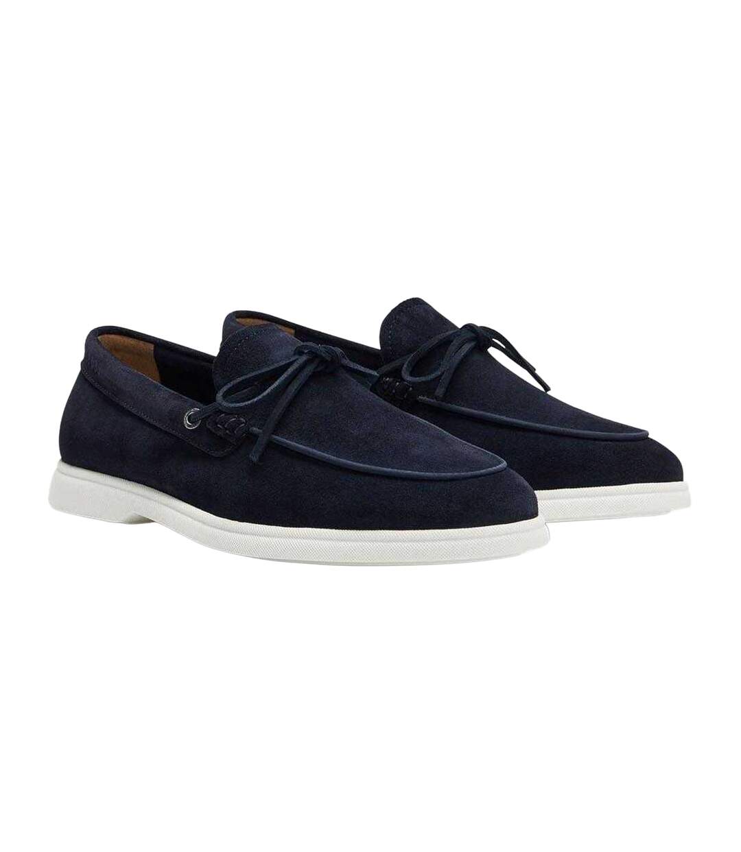 Mocassins Sienne Homme Bleu Foncé Boss-1