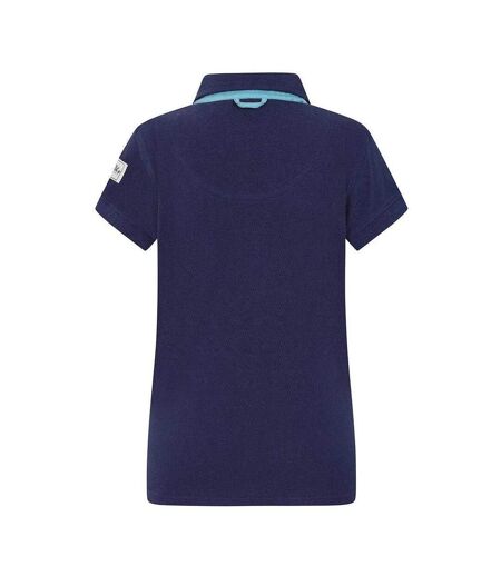 Womens/ladies Plain Polo Shirt Twilight Lazy Jacks
