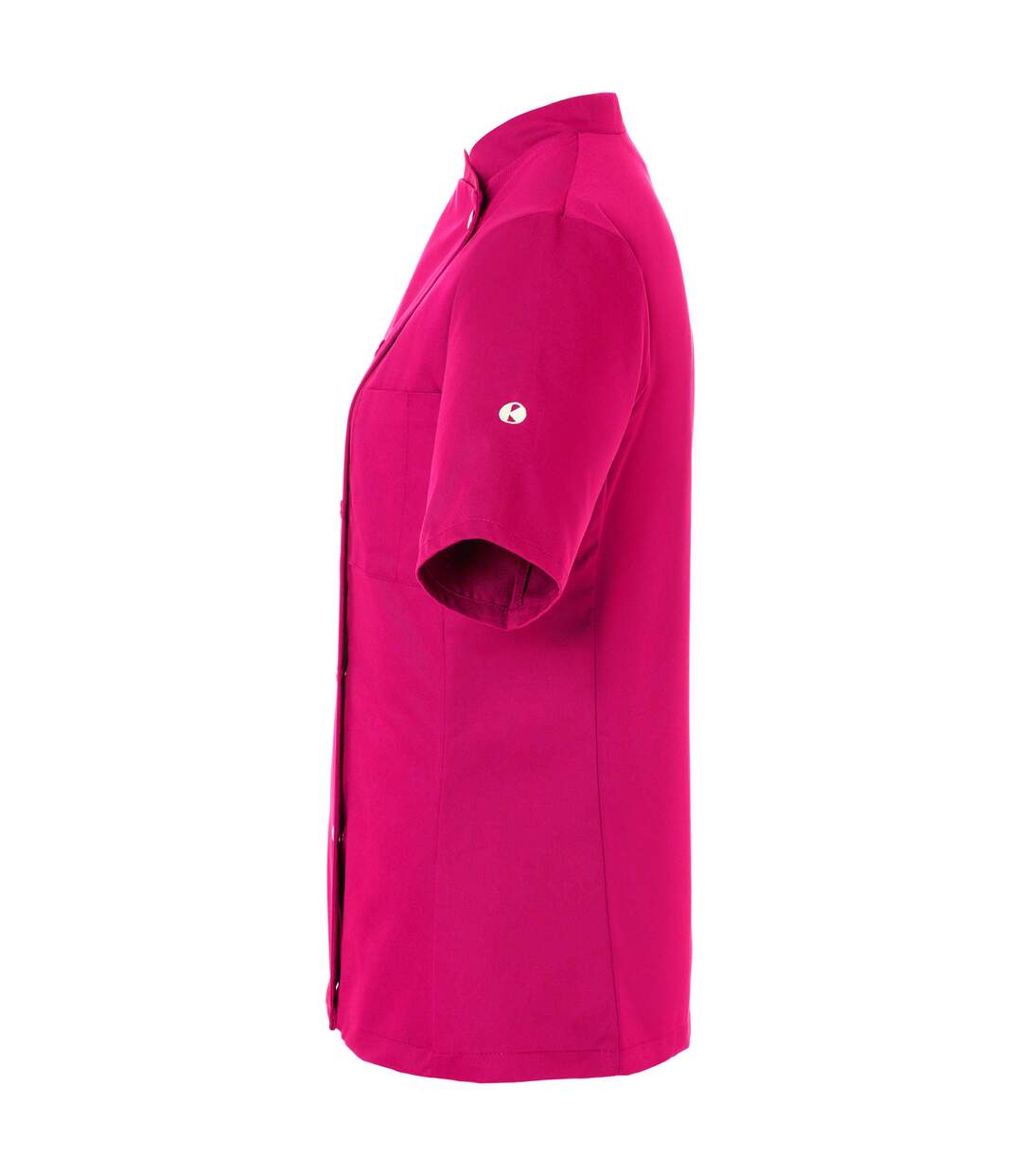 Womens/ladies Greta Chef Jacket Pink Karlowsky-3