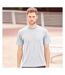 T-shirt À Manches Courtes Homme Blanc Russell-1