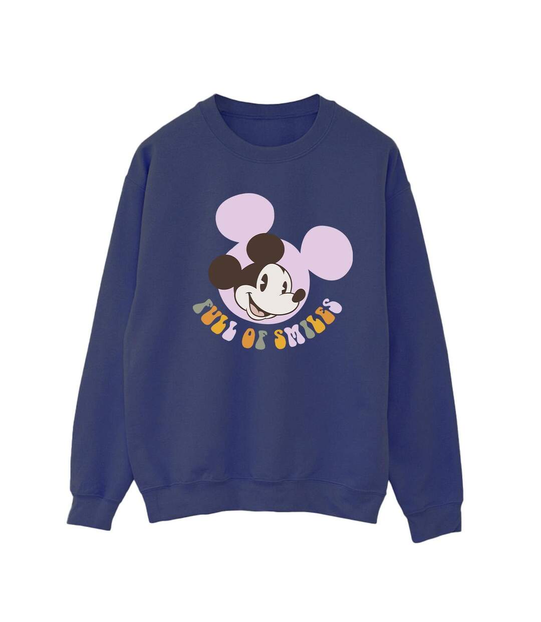 Disney Pantalon de survêtement Mickey Mouse Full Of Smiles Femme/Ladies (Bleu marine) - UTBI29108-1
