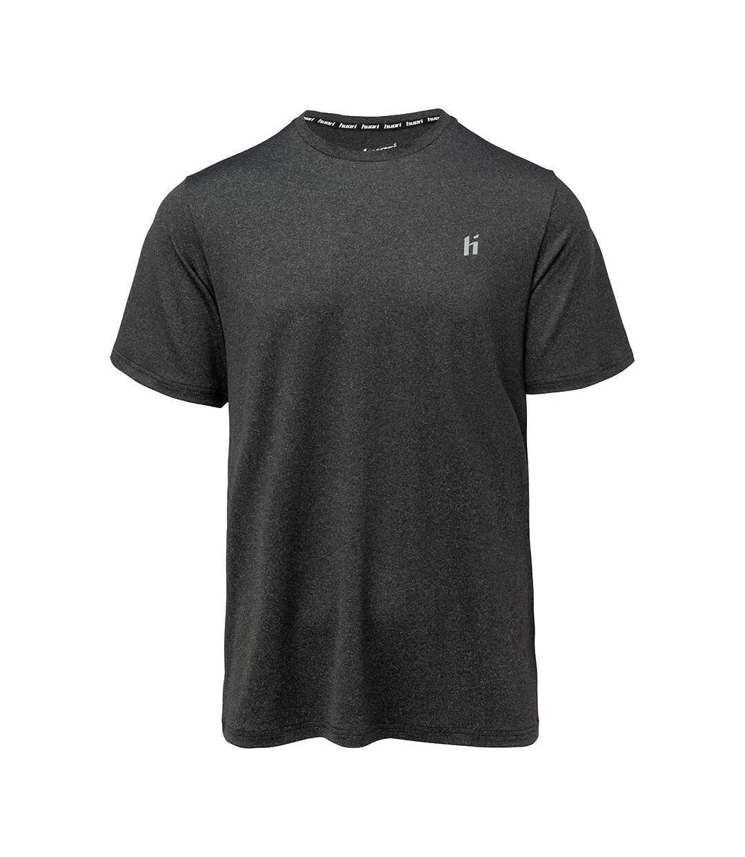 Unisex Adult Dazh T-shirt Dark Grey Melange Huari-1