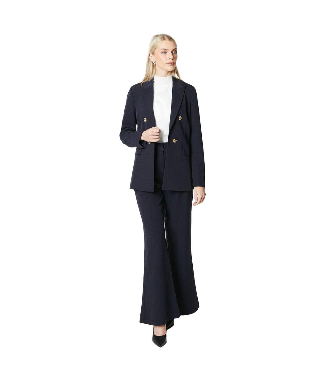 Blazer femme bleu marine Principles-4