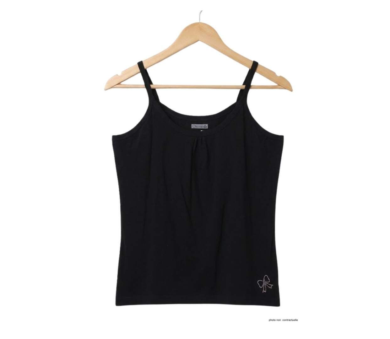Débardeur AXONE CAPRI3N à fines bretelles : l'éclat des strass pour sublimer votre silhouette-2