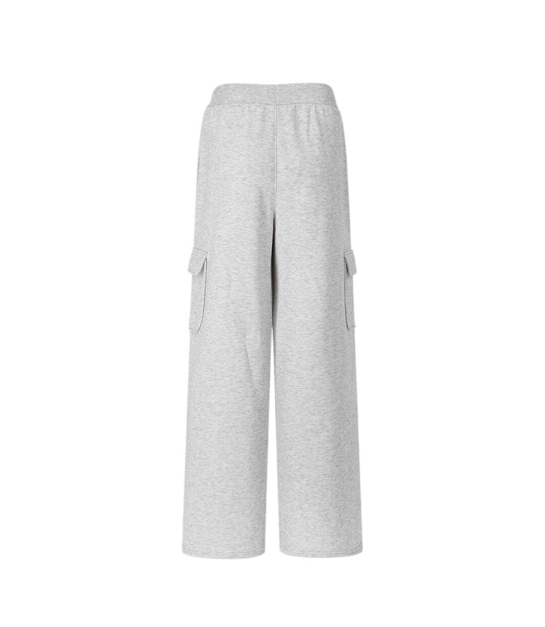 Pantalon De Jogging À Poches Femme Blanc Cassé Chiné Chiné Slazenger-2