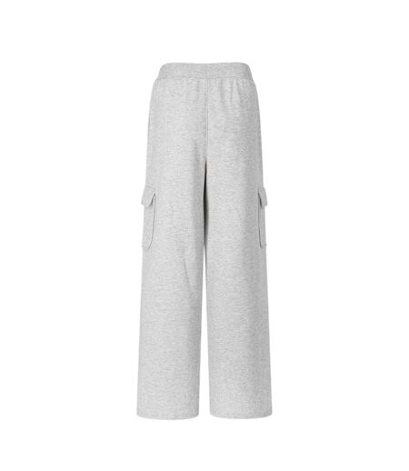 Pantalon De Jogging À Poches Femme Blanc Cassé Chiné Chiné Slazenger