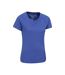 T-shirt endurance femme bleu foncé Mountain Warehouse