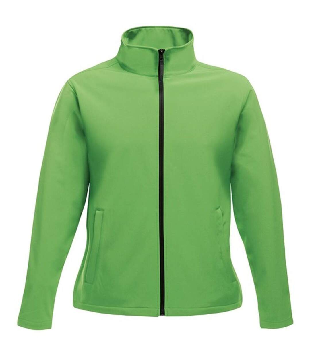 Veste softshell femme - TRA629 - vert extreme et noir