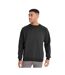 Maddins Mens Colorsure Plain Crew Neck Sweatshirt (Black) - UTRW842