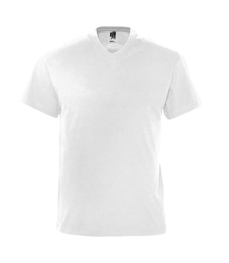 SOLS Mens Victory V Neck Short Sleeve T-Shirt (White) - UTPC388