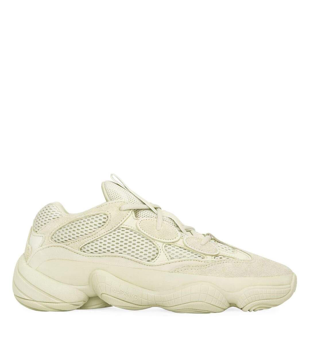 Mens 500 Suede Panel Trainers Yellow Yeezy-1